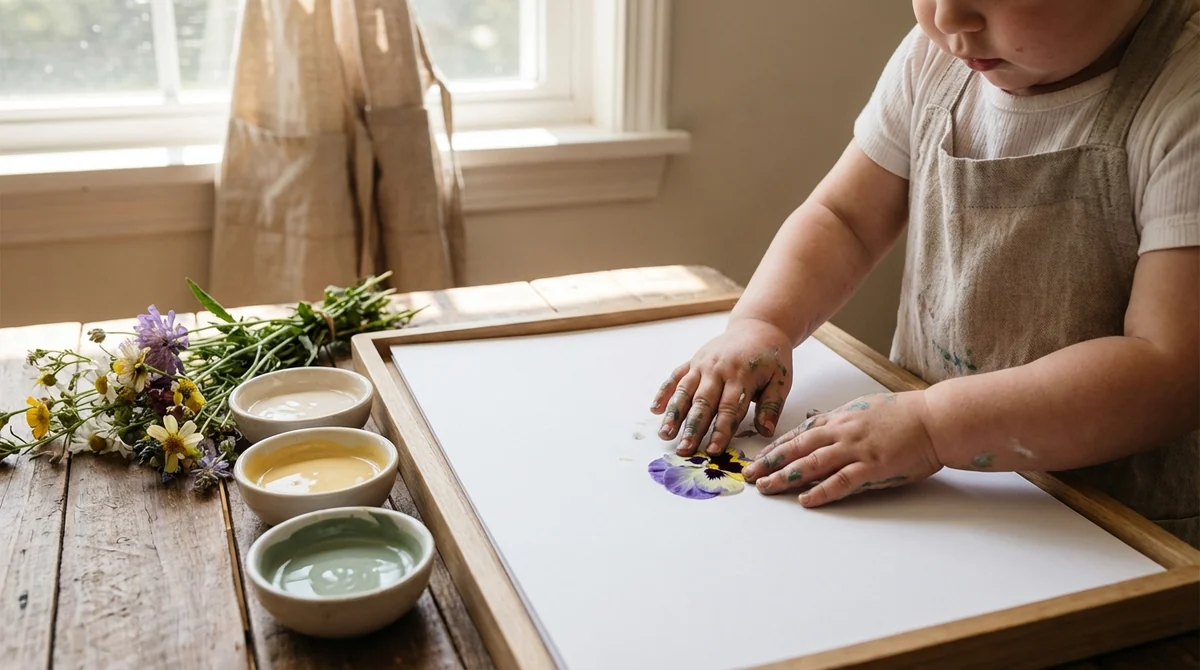 A simple Montessori shelf rotation setup with fewer choices and calmer materials