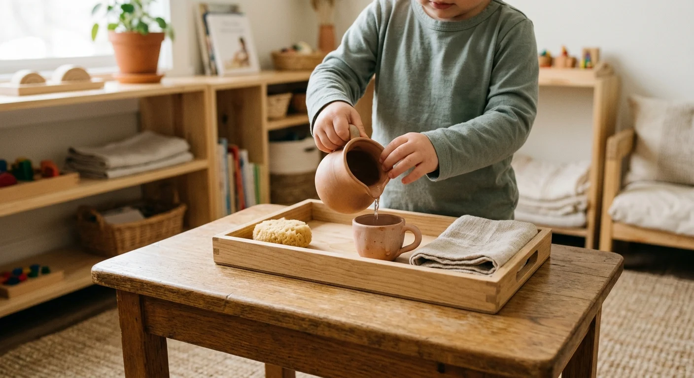 Montessori Water Activities for Toddlers: Practical Life Without the Chaos