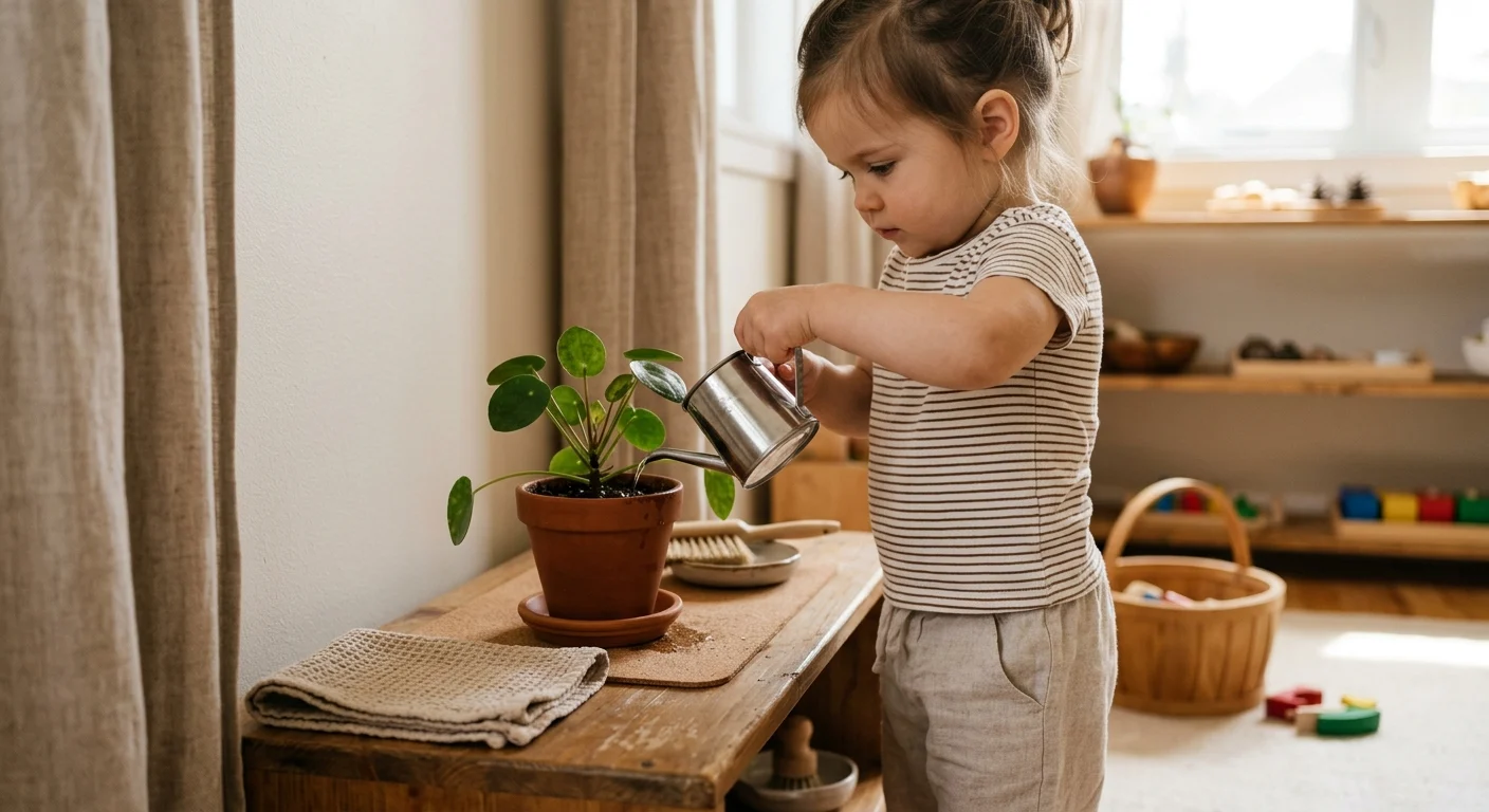 Montessori Activities for 24-30 Months: 12 Calm Ideas, Setup Tips, and Rotation Plan