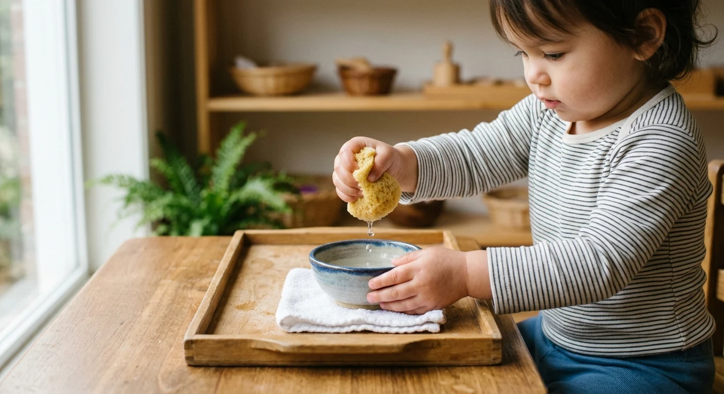 10 Montessori Activities for 18-Month-Olds (No Special Toys Needed)