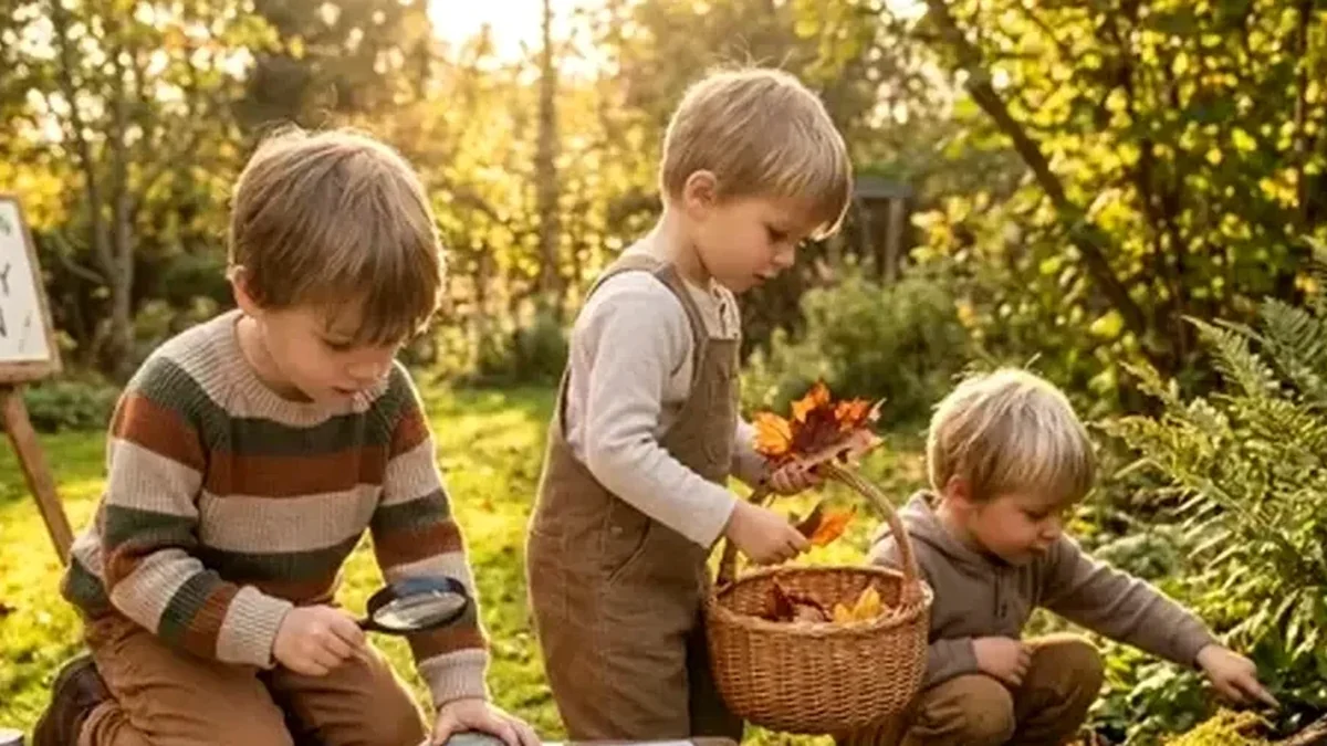 Outdoor Montessori: 20 Nature Activities by Season