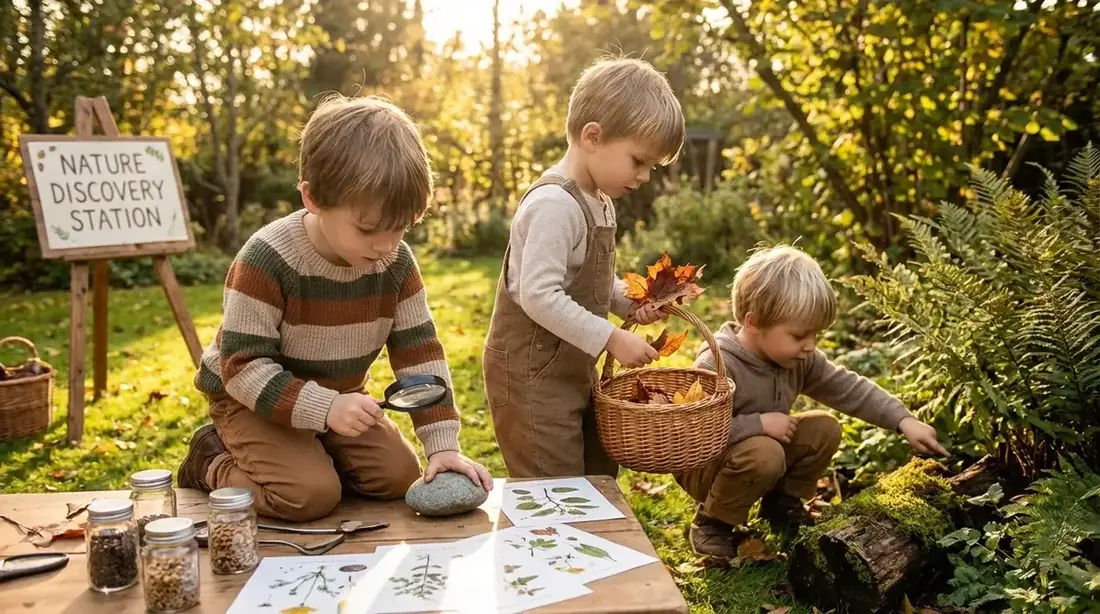 Outdoor Montessori nature play area as an alternative source of gross motor challenge